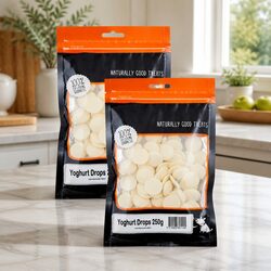 Yoghurt Drops Dog Treats 250g x 2 Pack – A Treat Your Dog Will Love!