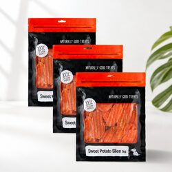 Concise Sweet Potato Slice Treats 1kg x 3pk for Dogs