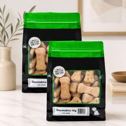 Oven Baked Dog Biscuits for Joint Health 1kg x 2pk