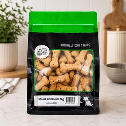 Mini Cheese Biscuits 1kg: A Simple Treat for Your Dog