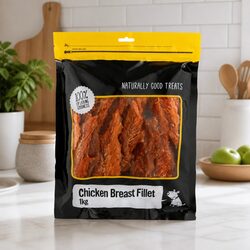 Chicken Breast Fillets 1kg - Healthy Dog Treat Option