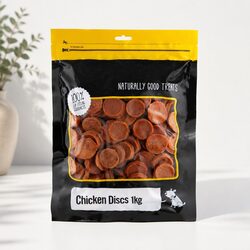 Chicken Discs 1kg: Crunchy Treats Your Dog Will Love