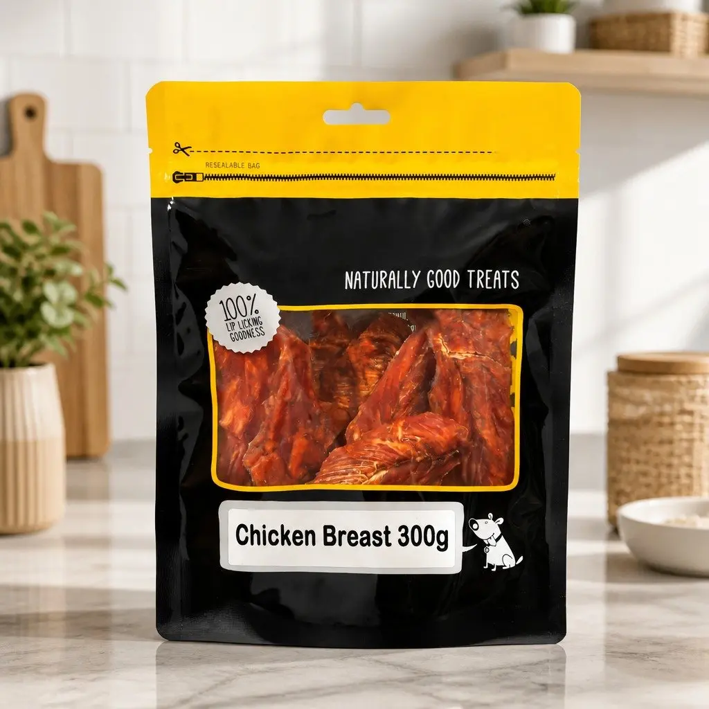 Dog Treats Chicken Breast 300g High Protein Low Fat Slow Dried