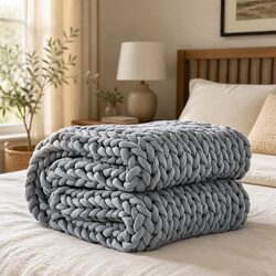Chunky Weighted Blanket: Simple Comfort Redefined