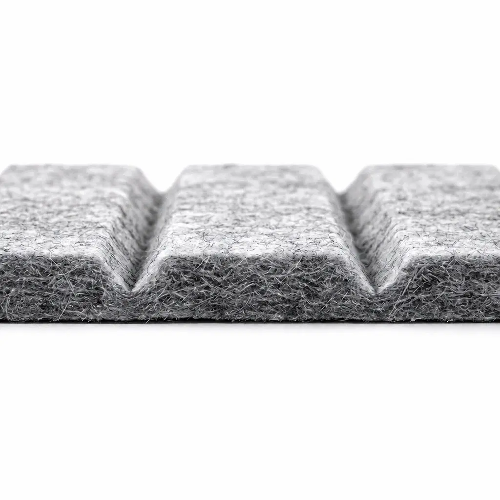 Cork Board Tiles Grey 30cm 6 Piece Set Acoustic Felt Panel DIY Wall Display