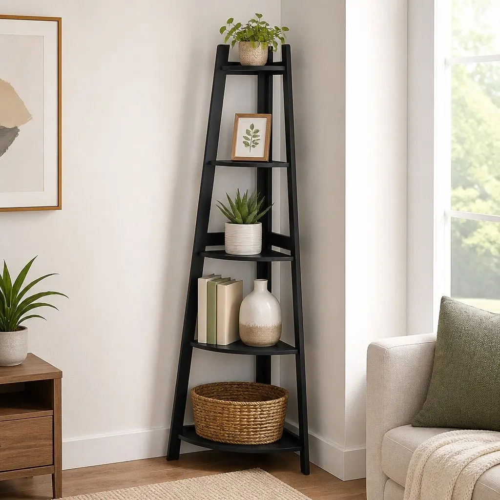 5-Tier Corner Shelf for Smart Storage