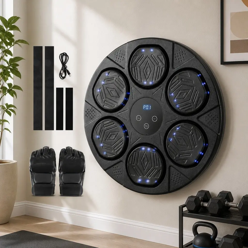 Wall-Mounted Boxing Machine with Music