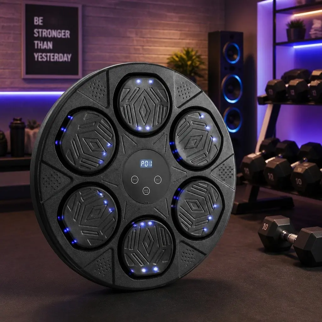 Wall-Mounted Boxing Machine with Music