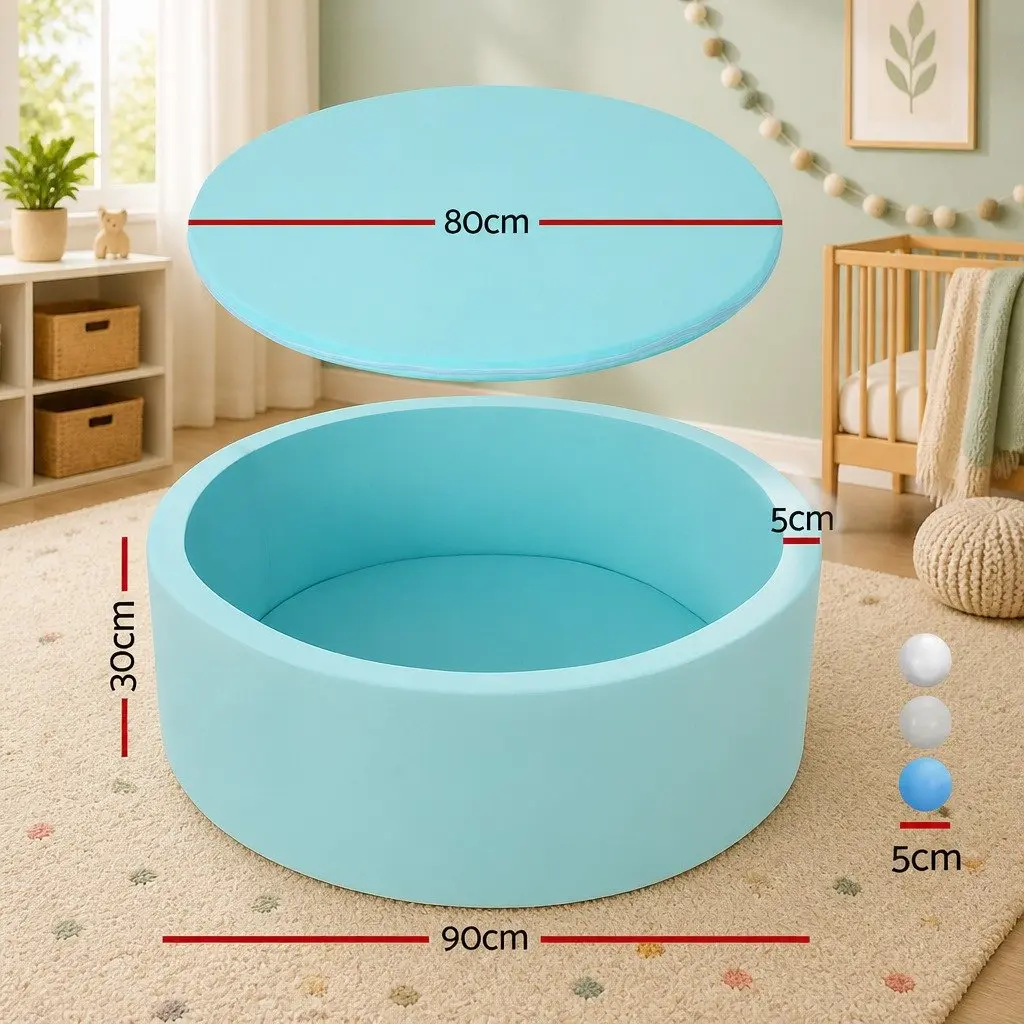 Kids Foam Ball Pit 90cm for Safe Play