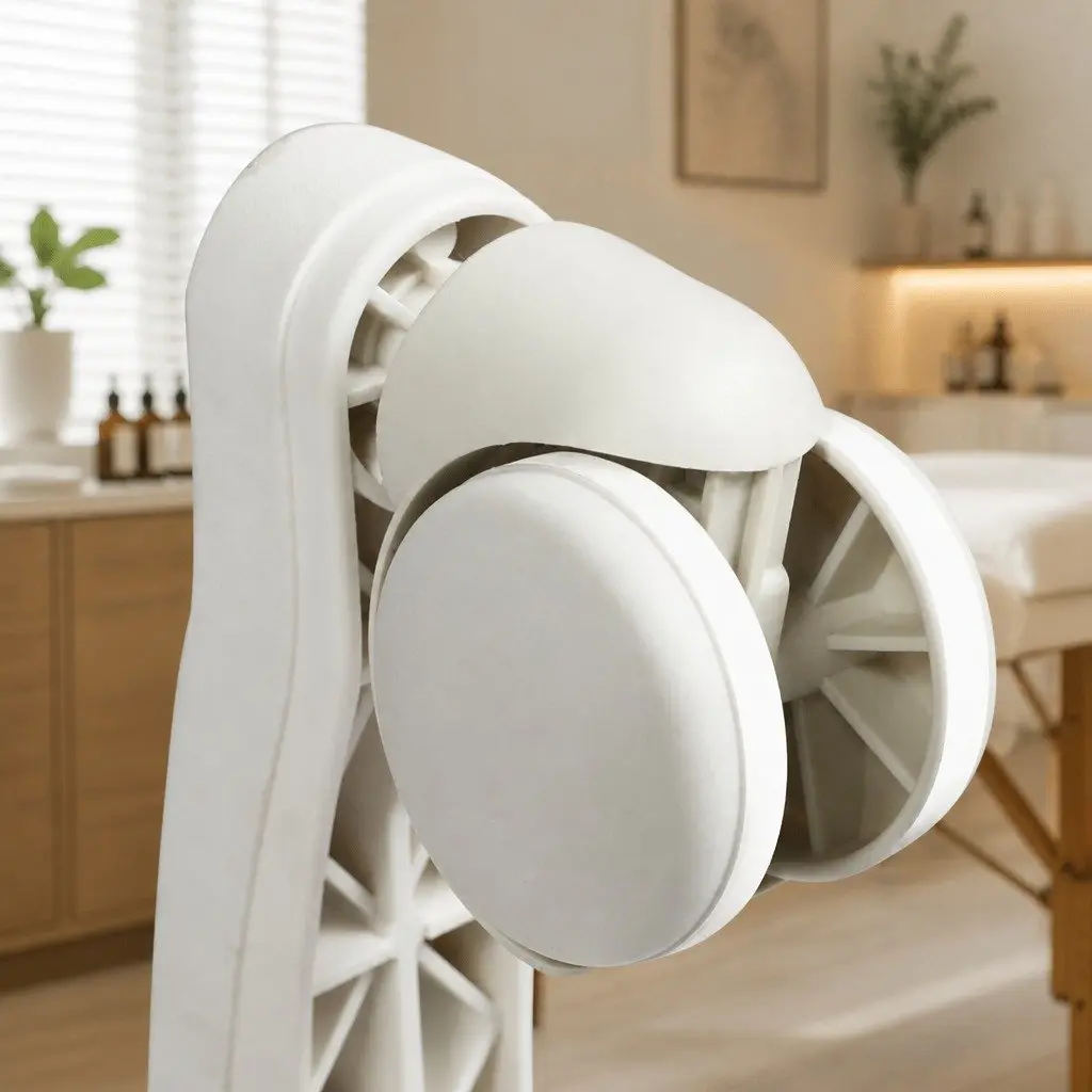 Rolling Bar Stool Grey Adjustable Height Swivel Chair with Casters