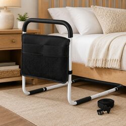 Concise Bed Rail for Safe Mobility Support