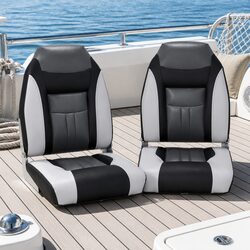 Efficient Folding Boat Seats with Swivel Functionality