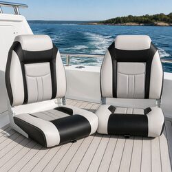 Compact Swivel Folding Boat Seats for Easy Storage
