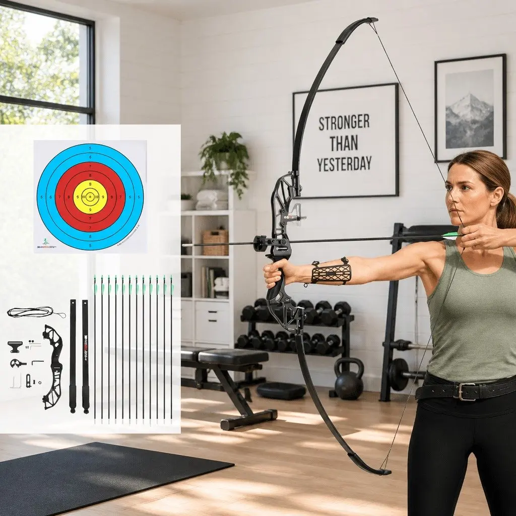 55lbs Recurve Bow Arrow Set for Easy Use