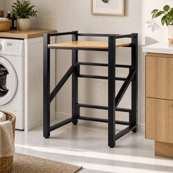 Compact Over Washing Machine Rack for Easy Access