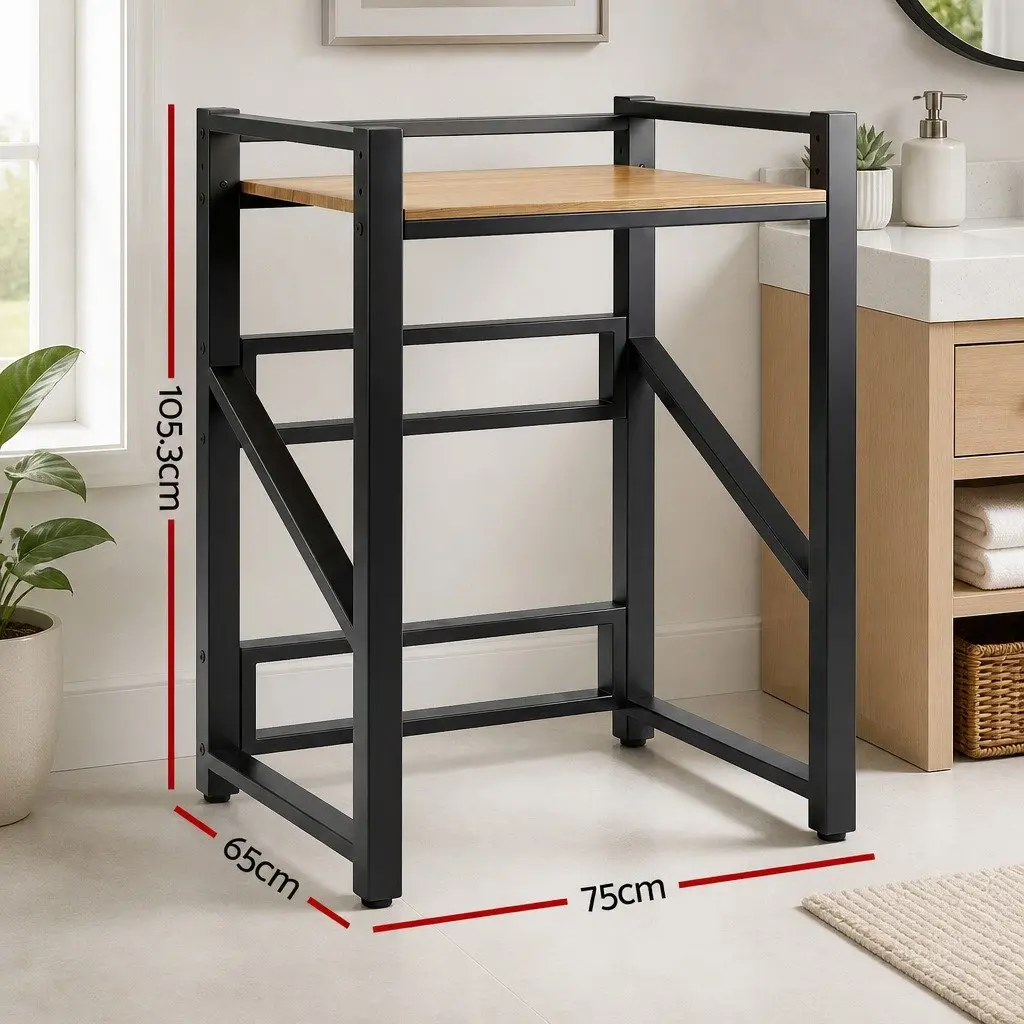 Over Washing Machine Rack for Easy Access