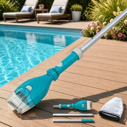 Cordless Pool Vacuum Cleaner with Effortless Functionality