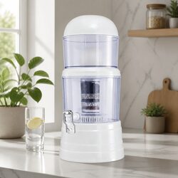 Compact 14L Gravity Water Filter for Everyday Use