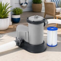 Compact 1500GPH Filter Pump for Above Ground Pools