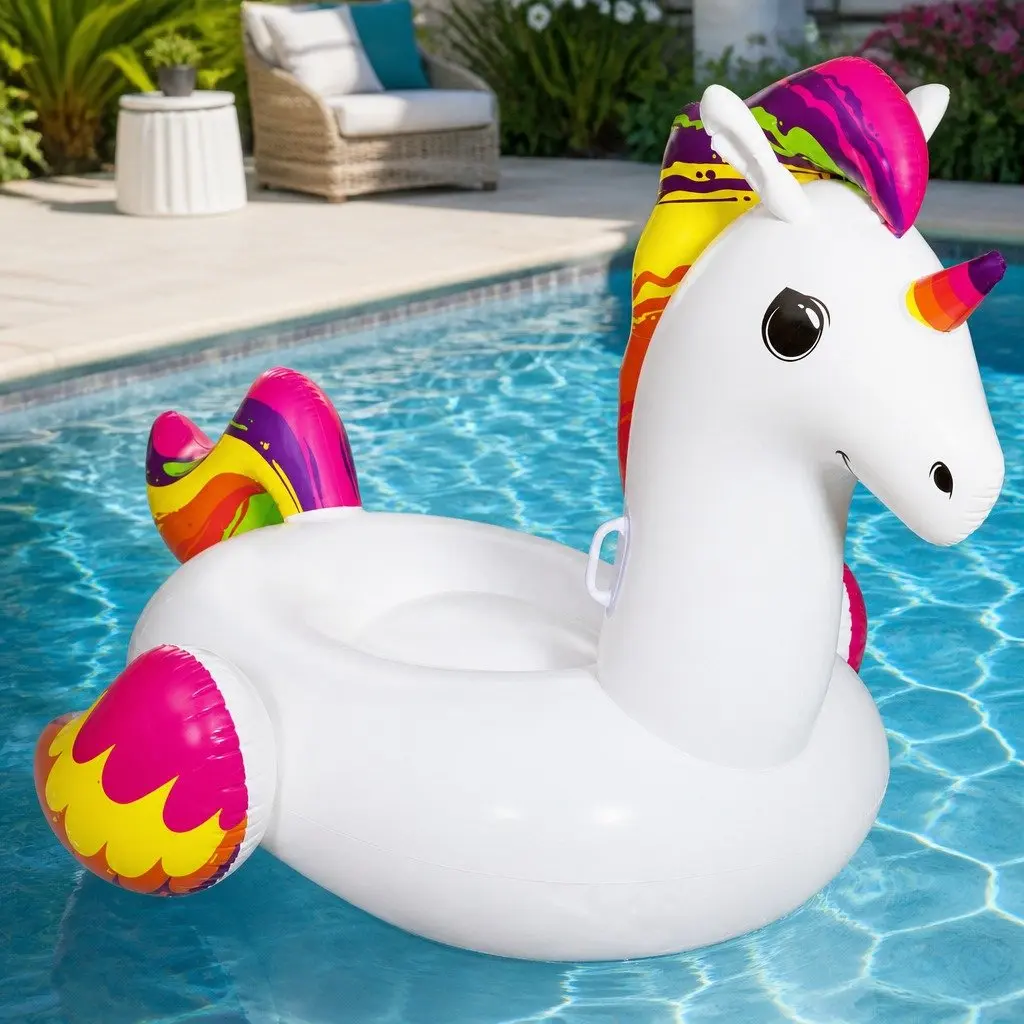 Unicorn Inflatable Pool Float for Endless Fun