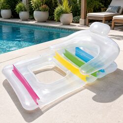Inflatable Lounge Float: Easy Relaxation for Everyone