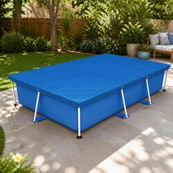 Rectangle Pool Cover for Above Ground Pools: 264x174cm