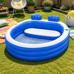Compact and Functional Inflatable Pool for Kids