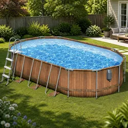 Steel Frame Pool with Jets: Comfort Meets Quality