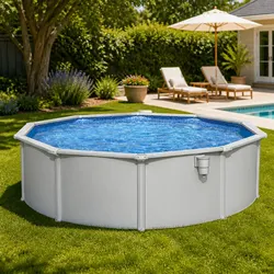 Quality Steel Frame Round Pool 457cm for Your Yard