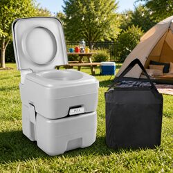 Compact and Efficient Portable Toilet for Travel