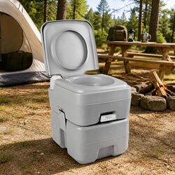 Portable 20L Toilet for Outdoor Comfort and Convenience