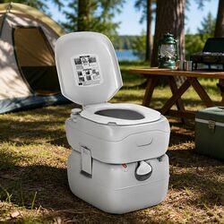 Compact and Functional Portable Camping Toilet
