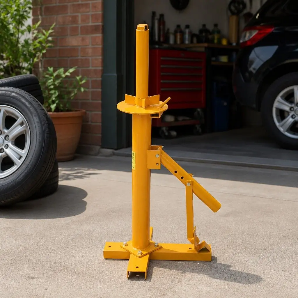 Manual Tyre Changer Tool Steel Heavy Duty Tire Change Equipment Yellow 8-18 inch