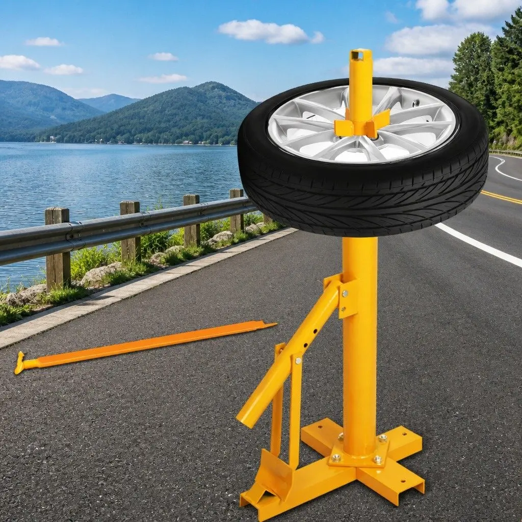 Manual Tyre Changer Tool Steel Heavy Duty Tire Change Equipment Yellow 8-18 inch