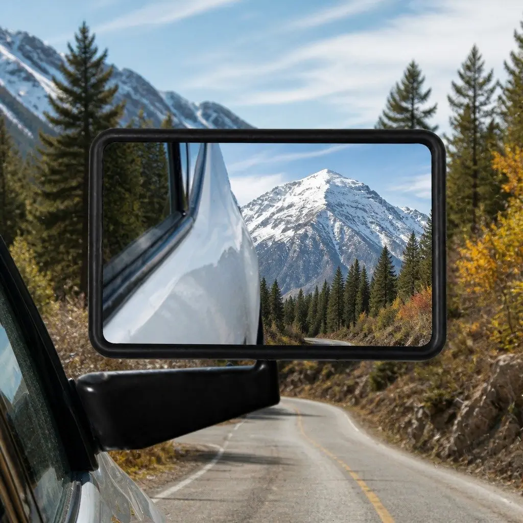 Side Mirror Pair for Hilux Ute Manual Adjust Left Right Replacement