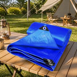 Heavy Duty Tarp 200GSM 3.05x6.10m Waterproof All-Weather Outdoor Camping Cover