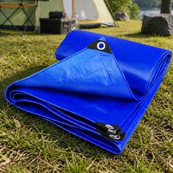 Outdoor Heavy Duty Tarp 200GSM - 7.3m x 9.15m, Waterproof