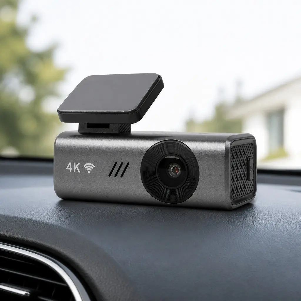 Dash Camera 4K WiFi Car Recorder Voice Control Night Vision 170° Lens Parking