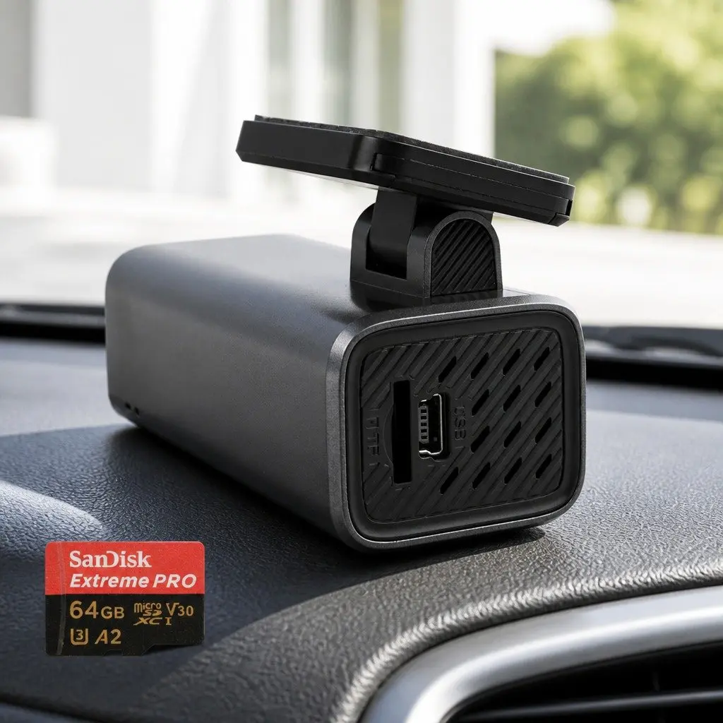 Dash Camera 4K WiFi Car Recorder Voice Control Night Vision 170° Lens Parking