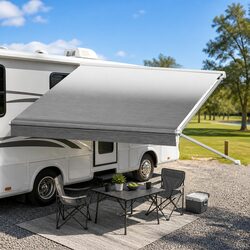 15FT RV Awning Fabric: Strong and Simple Design