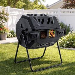 Concise and Confident 160L Rotating Compost Bin