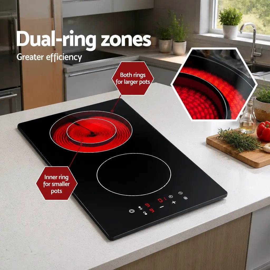 30cm Touch Control Electric Cooktop