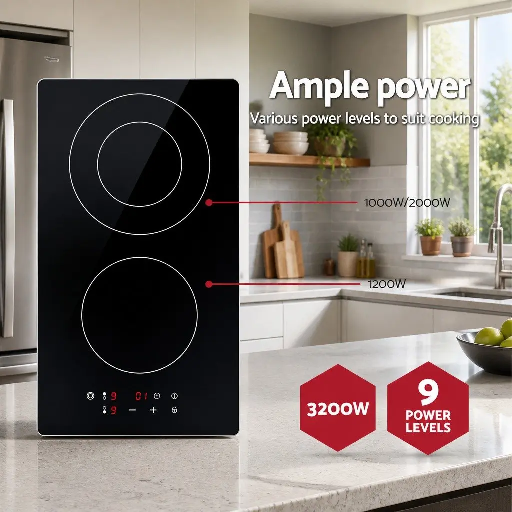 30cm Touch Control Electric Cooktop