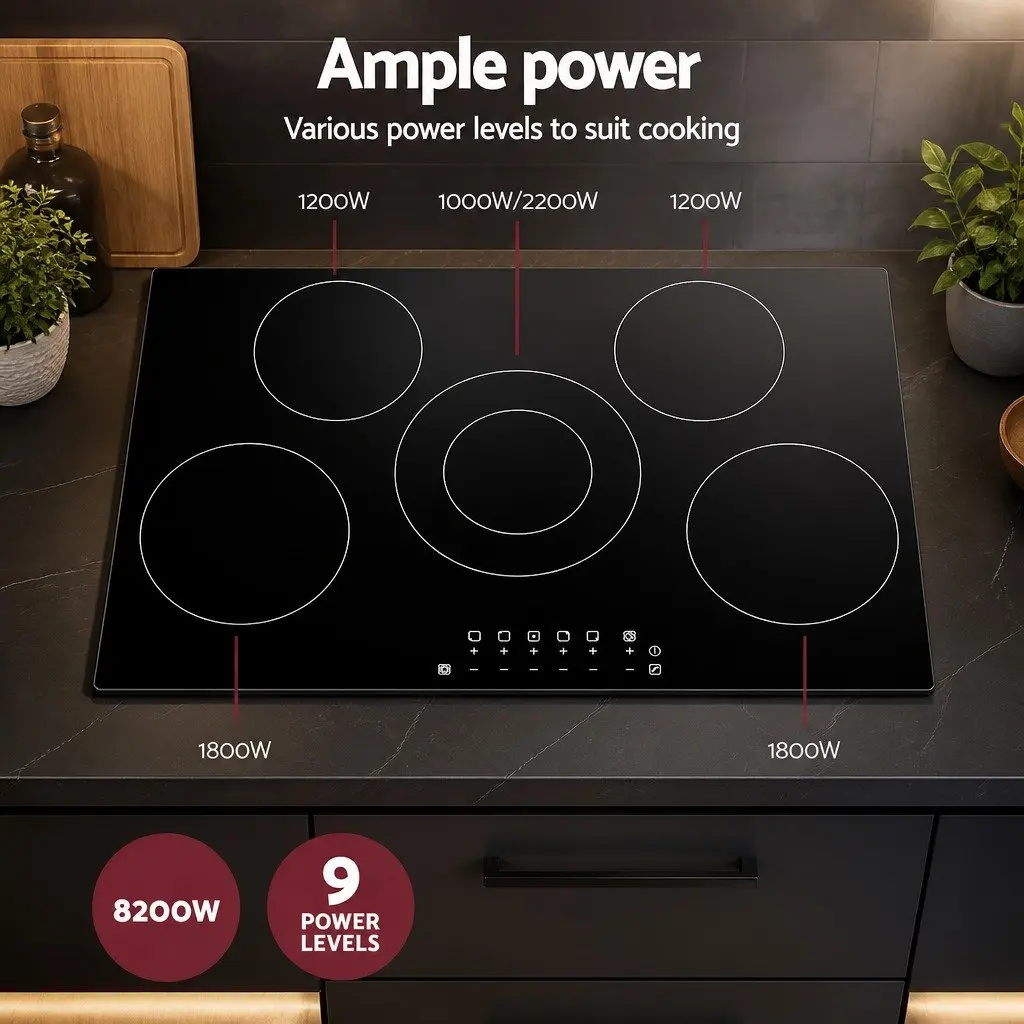 90cm Electric Ceramic Cooktop