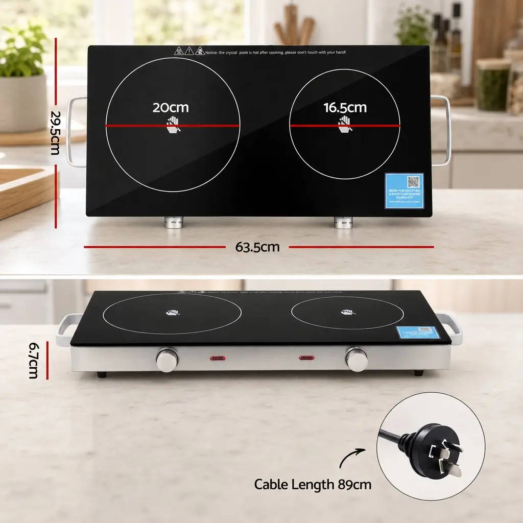 Portable Ceramic Cooktop for Quick Meals