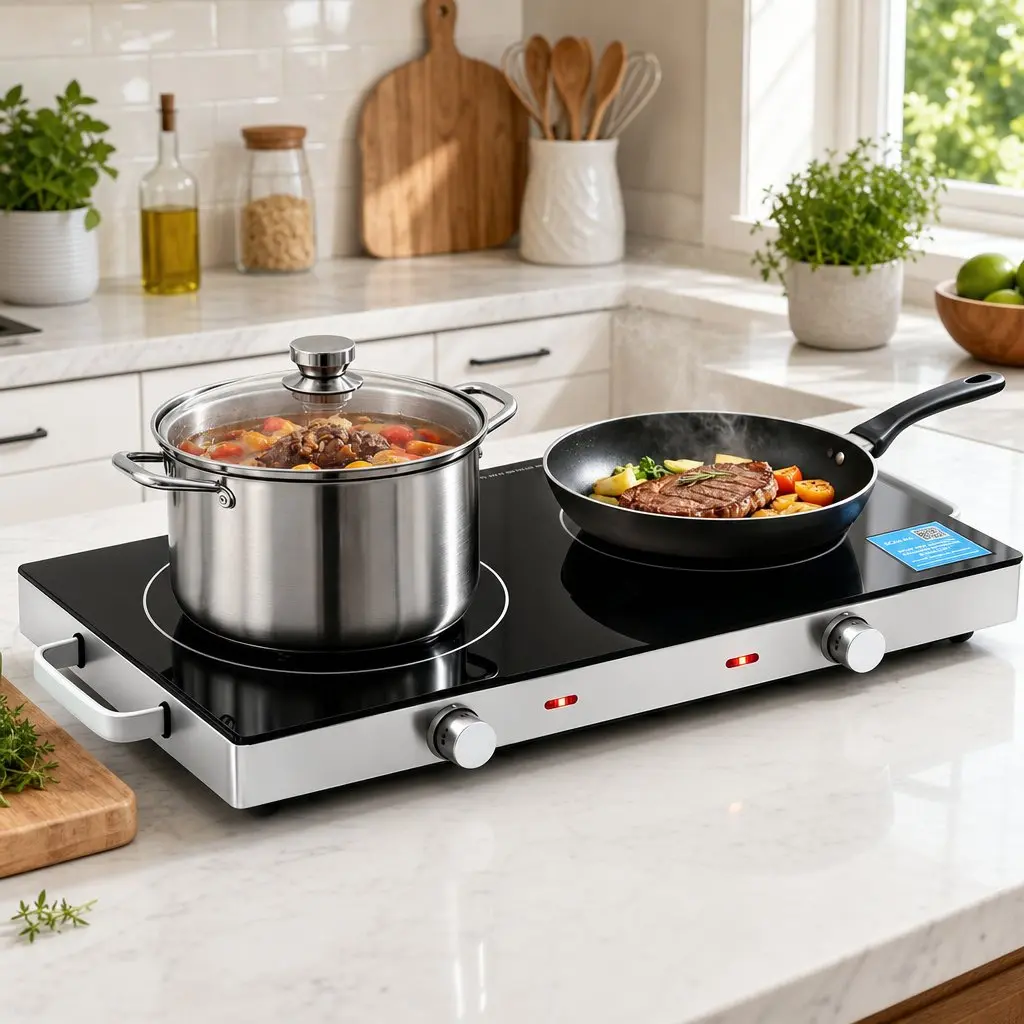 Portable Ceramic Cooktop for Quick Meals