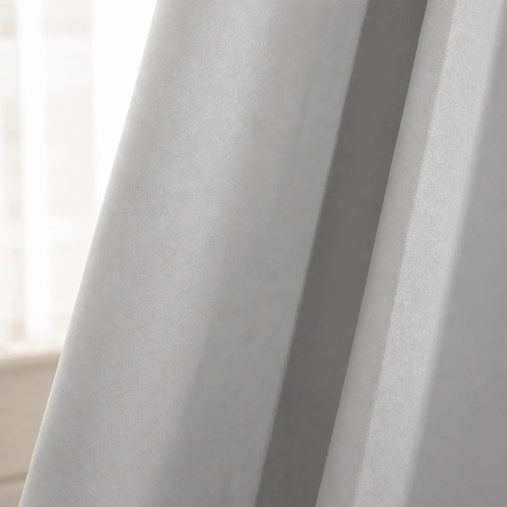 Blackout Curtain Panels Avocado 2 Piece Eyelet Triple Layer Noise Insulation Heat Preservation