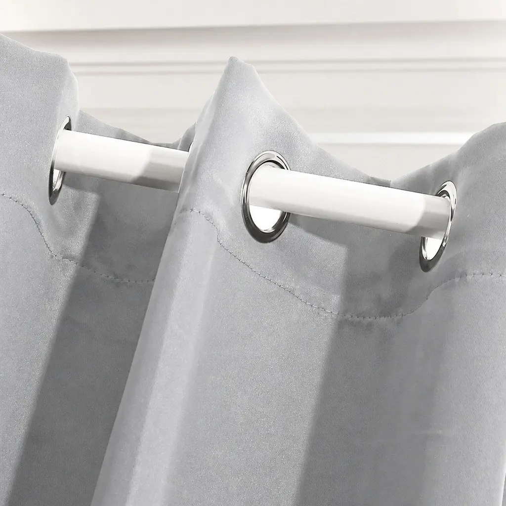 Blackout Curtain Panels Avocado 2 Piece Eyelet Triple Layer Noise Insulation Heat Preservation
