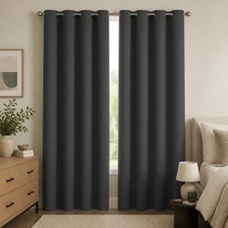 Eyelet Blackout Curtains - Elegant Design, Effective Insulation