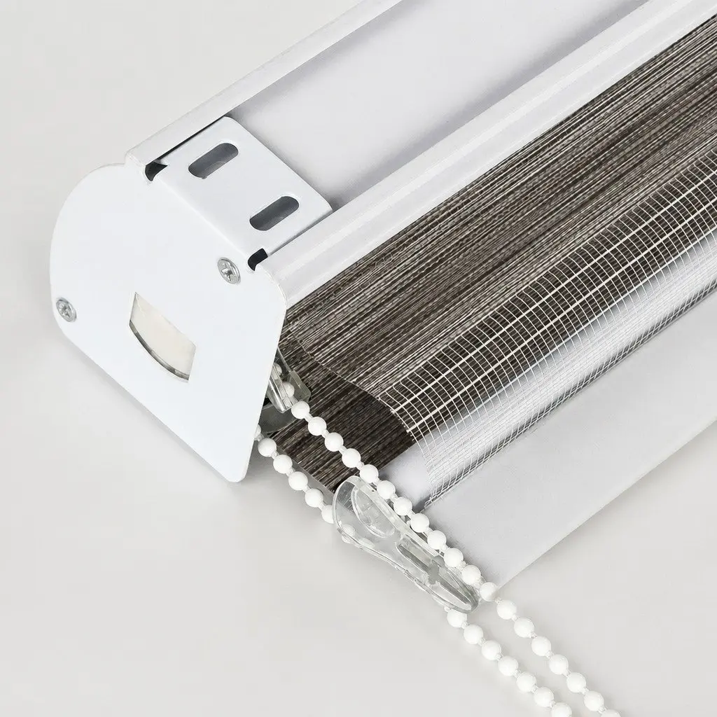 Zebra Roller Blind Beige 150x210cm Double Layer Light Filtering